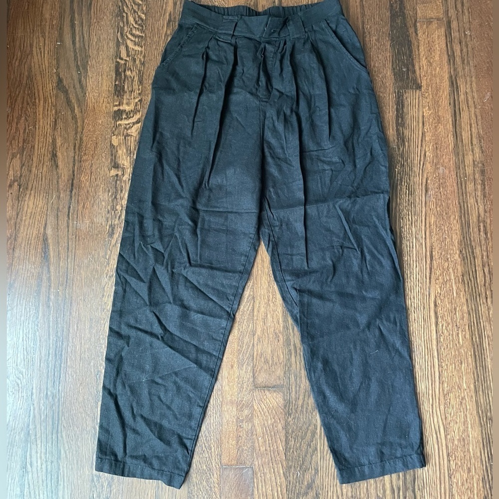Wild fable dark blue high waist pleated pants